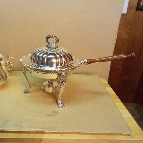 Unique Vintage Other Antique Silver Chafing Dish Poshmark